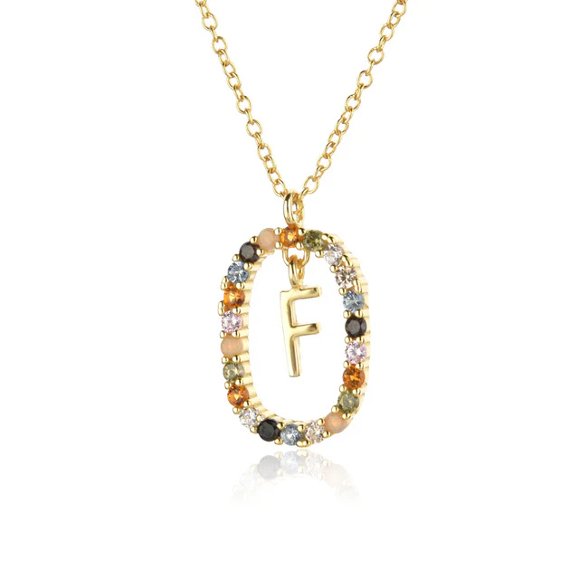Diamond Alphabet Necklace - Define It By You - Image 16