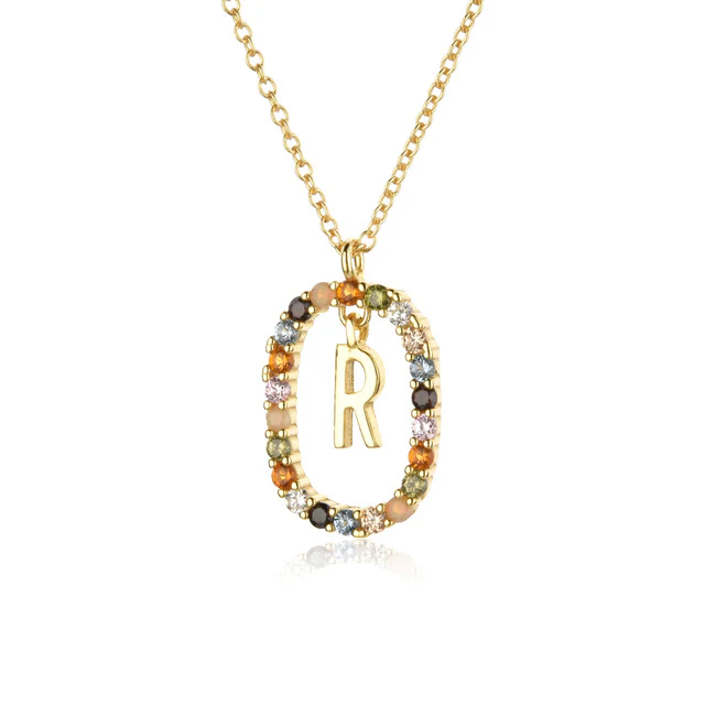 Diamond Alphabet Necklace - Define It By You - Image 28