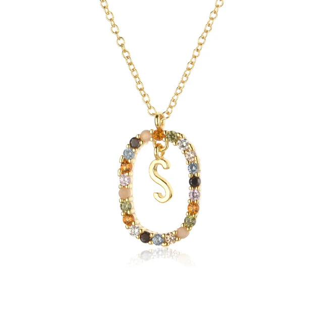 Diamond Alphabet Necklace - Define It By You - Image 29