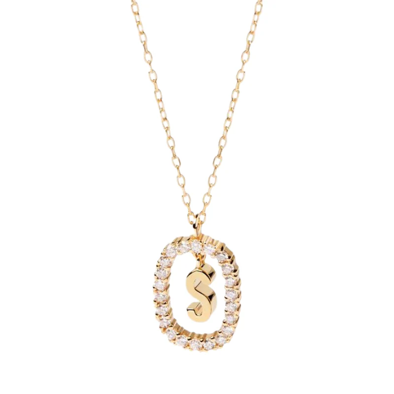 Diamond Alphabet Necklace - Define It By You - Image 55