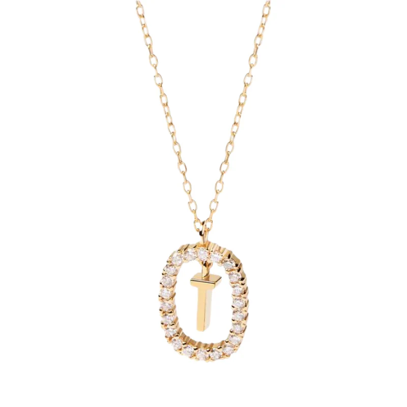 Diamond Alphabet Necklace - Define It By You - Image 56