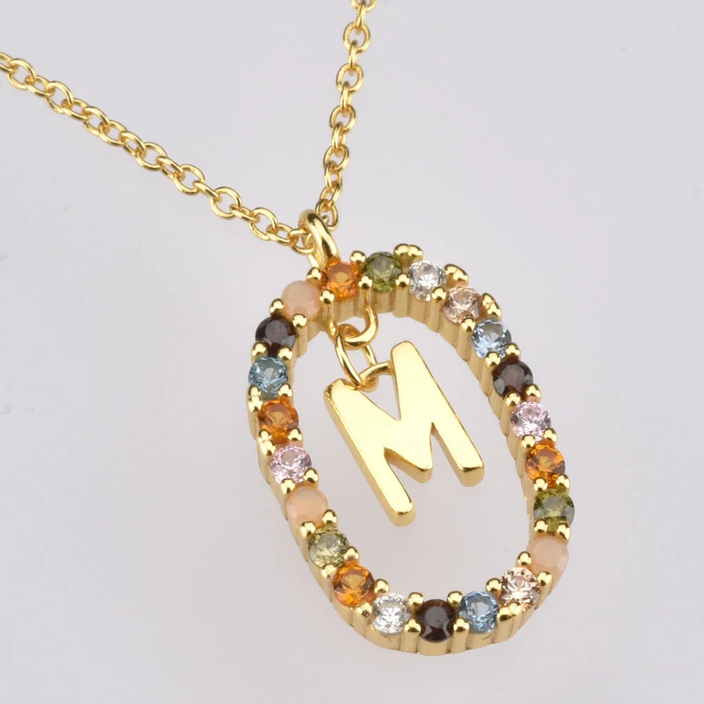 Diamond Alphabet Necklace - Define It By You - Image 8