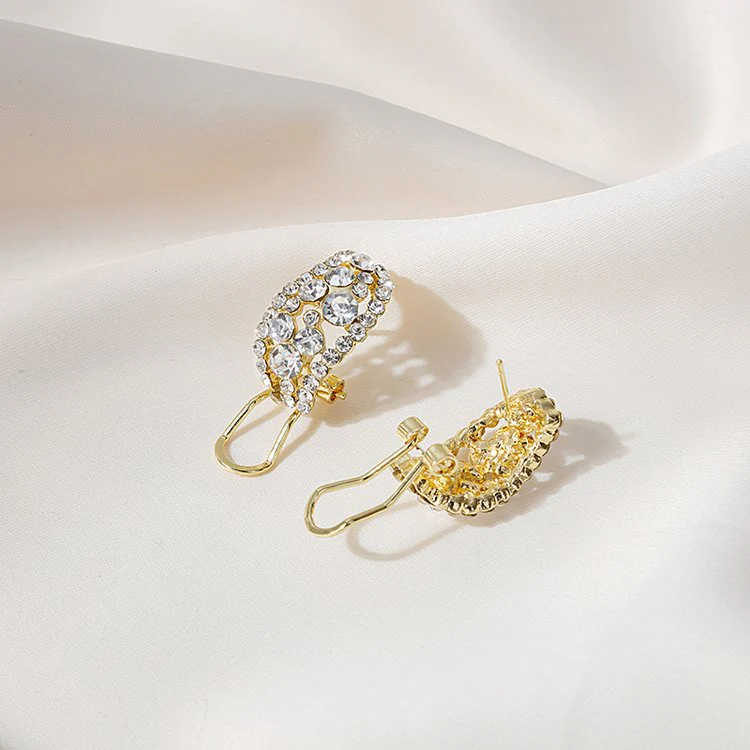 FAUX Diamond Sparkle Earrings - Image 2