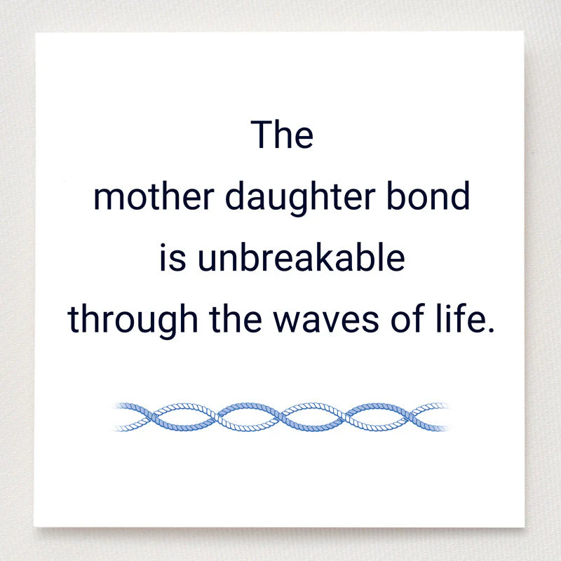 Mother & Daughter Double Birthstones Wave Ring - Image 8