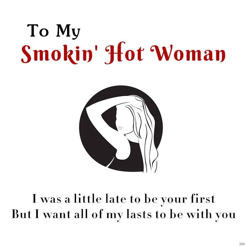 For Love - To My Smokin' Hot Woman Double Heart Bracelet - Image 8