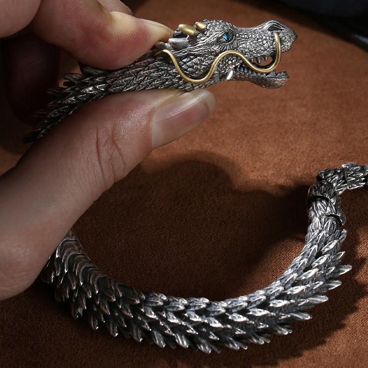 Handmade Dragon Chain Bracelet - Image 4