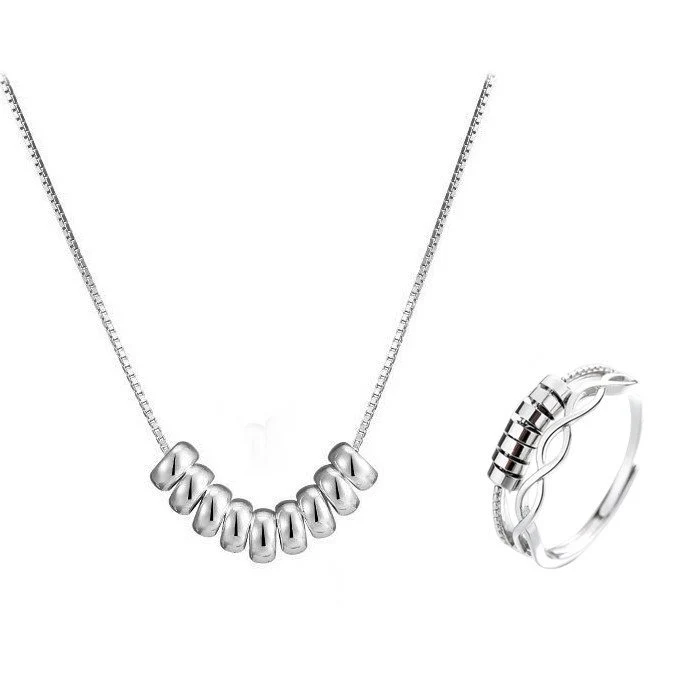 For Daughter - Drive Away Your Anxiety Infinity Fidget Ring - Image 7
