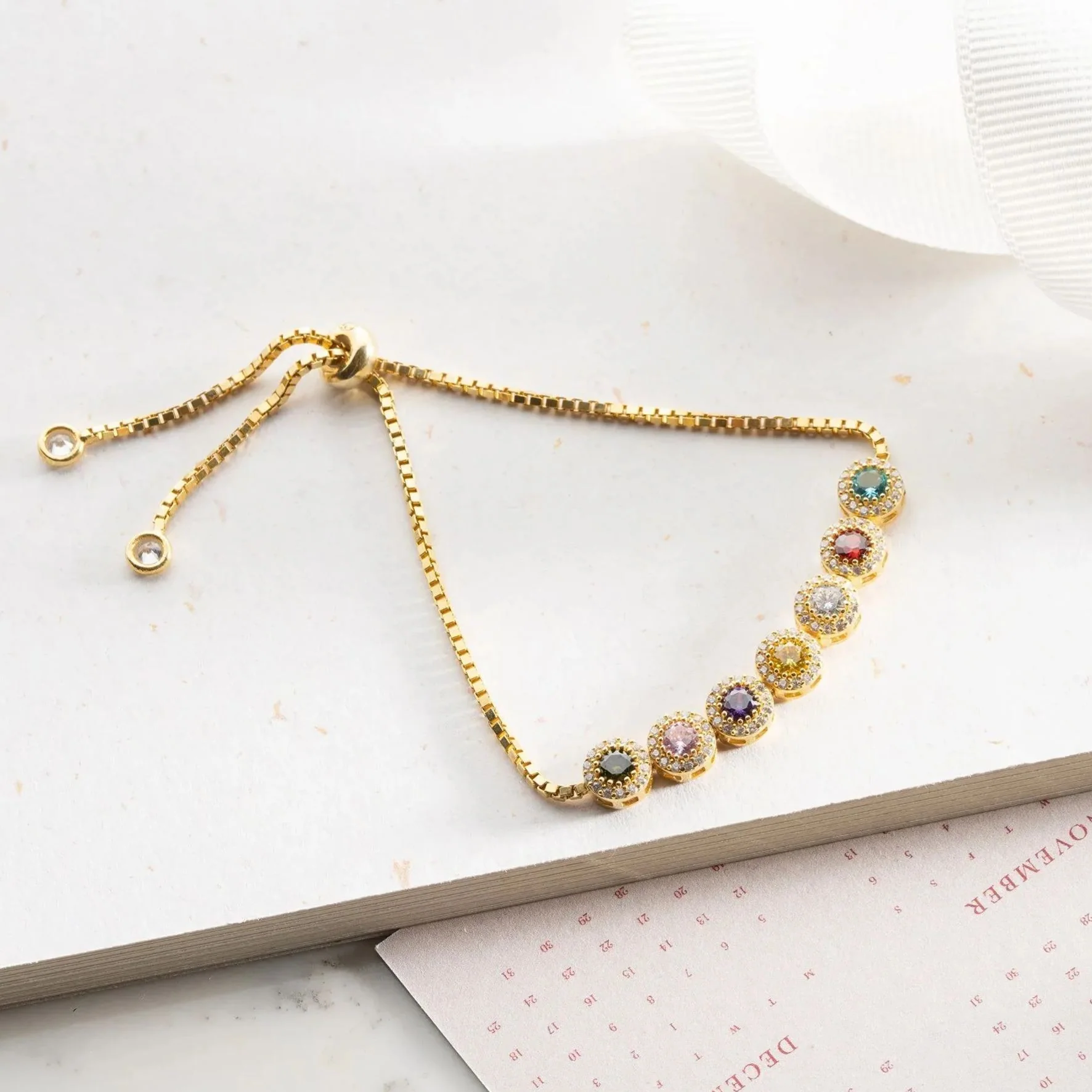 FOR LOVE - CUSTOM BIRTHSTONE BRACELET - Image 6