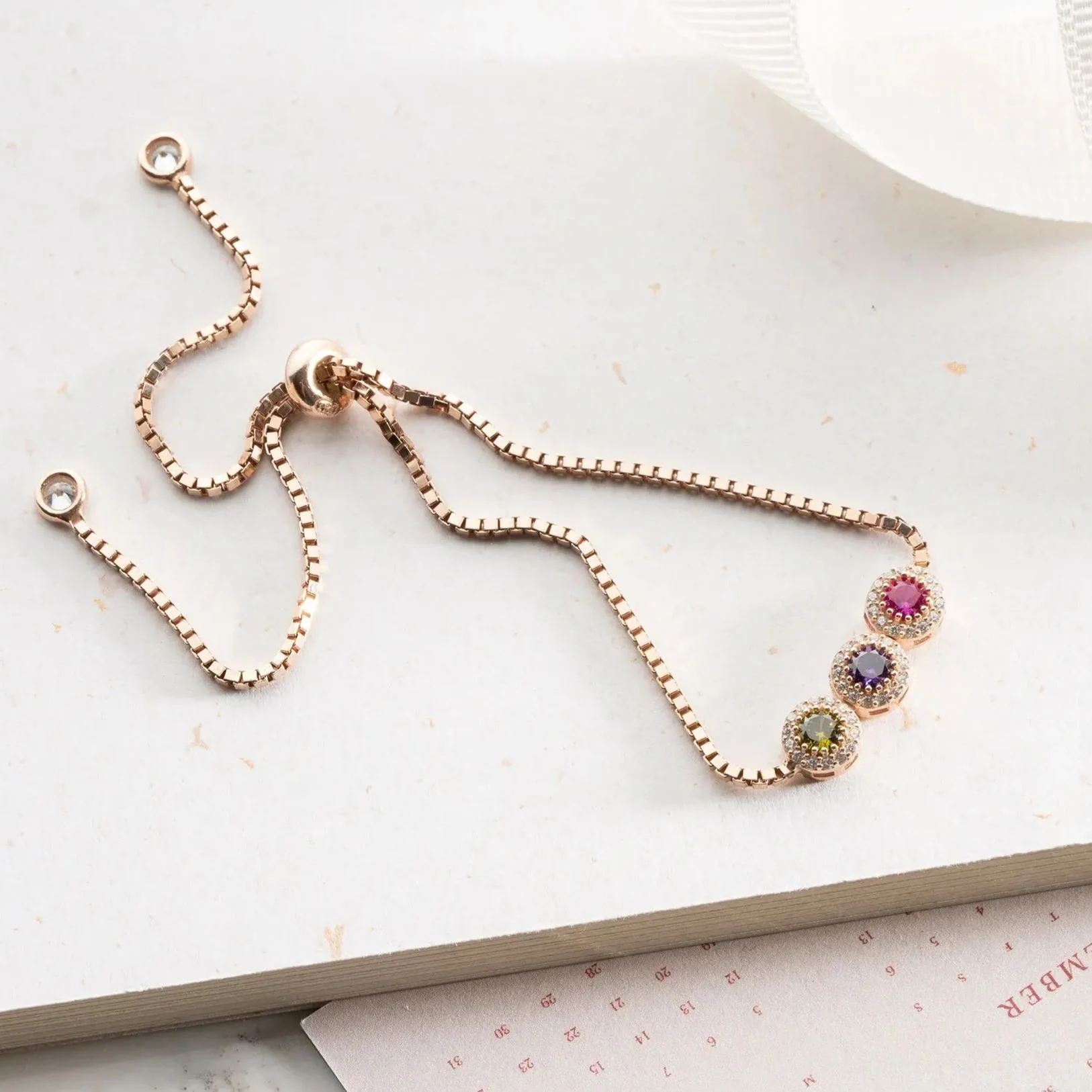 FOR LOVE - CUSTOM BIRTHSTONE BRACELET - Image 8