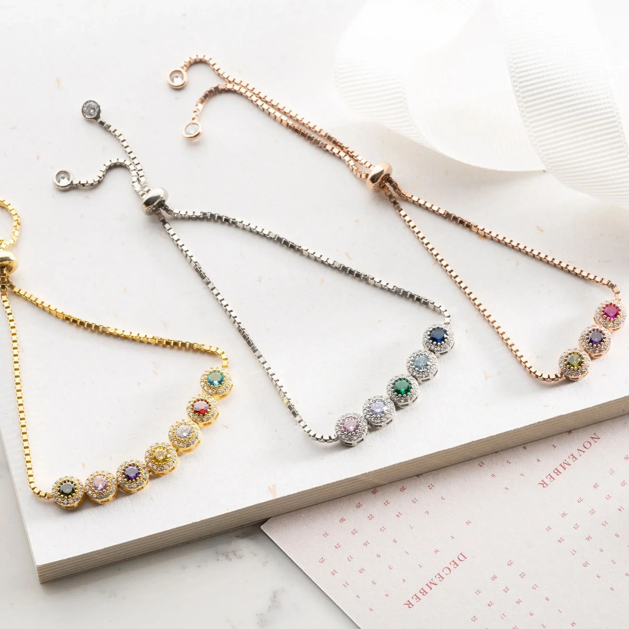 FOR LOVE - CUSTOM BIRTHSTONE BRACELET - Image 9
