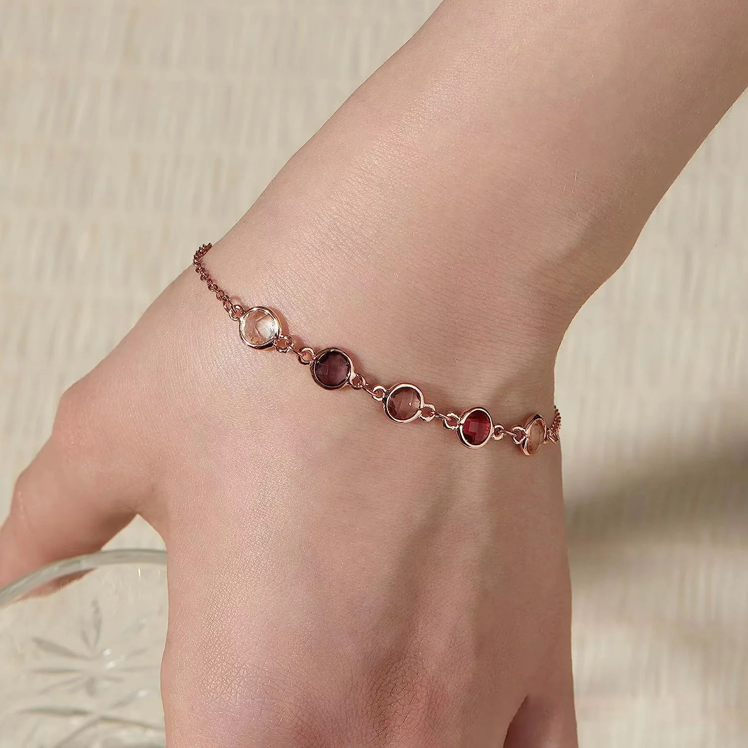FOR LOVE- FAMILY BIRTHSTONE BRACELET - Image 7