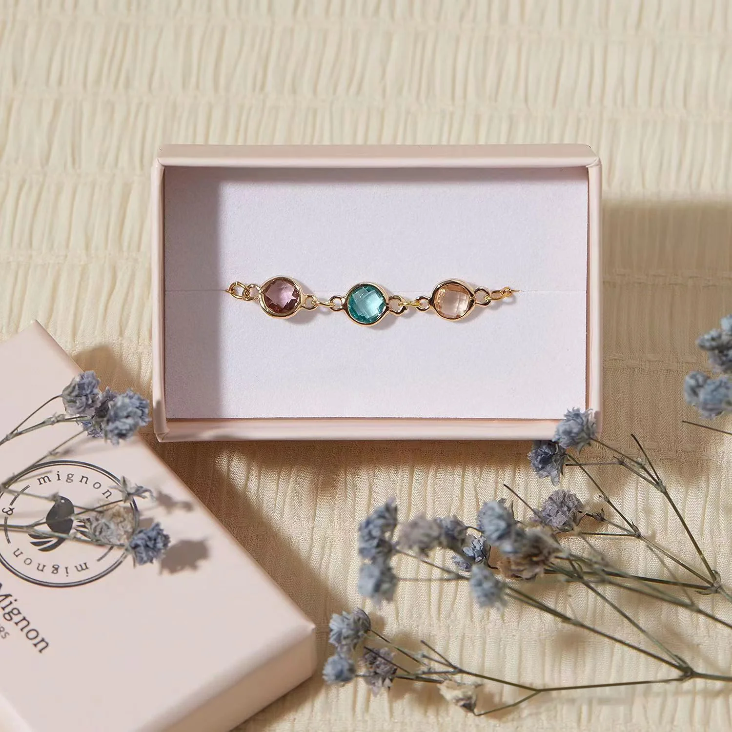 FOR LOVE- FAMILY BIRTHSTONE BRACELET - Image 8