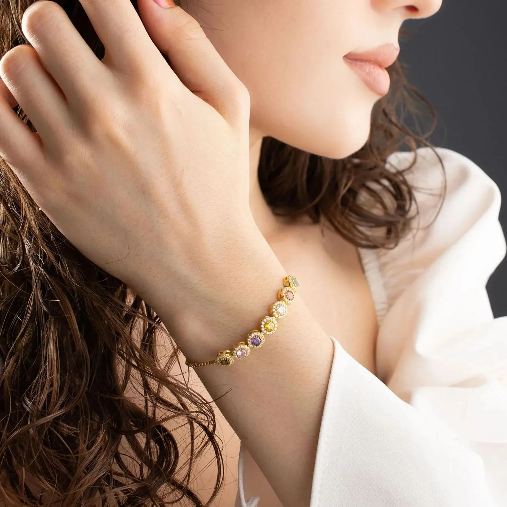 FOR LOVE -  FAMILY CUSTOM BIRTHSTONE  BRACELET - Image 4