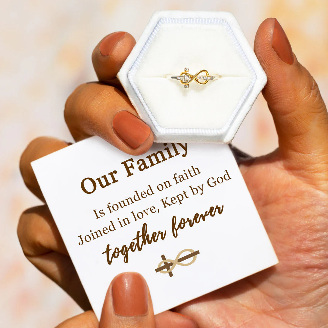 Family Together Forever Infinity Cross Band - Image 3