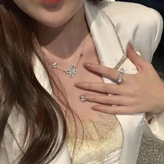 Hot Sale🎁Sparkling Fantasy Butterfly Necklace - Image 7
