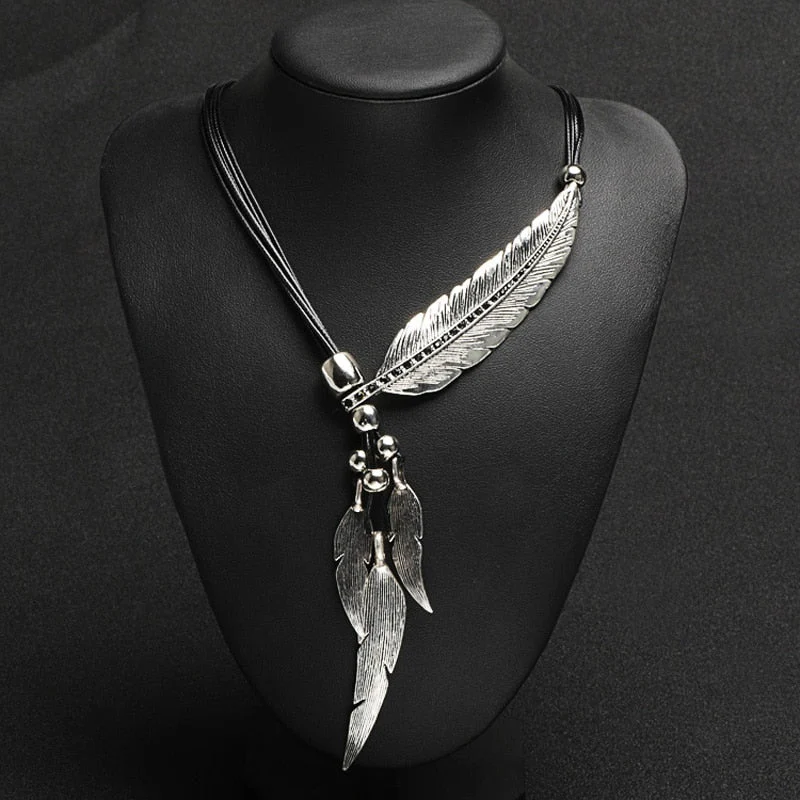 🌊SUMMER HOT SALE✨NATIVE FEATHER WOMEN'S NECKLACE - Image 4