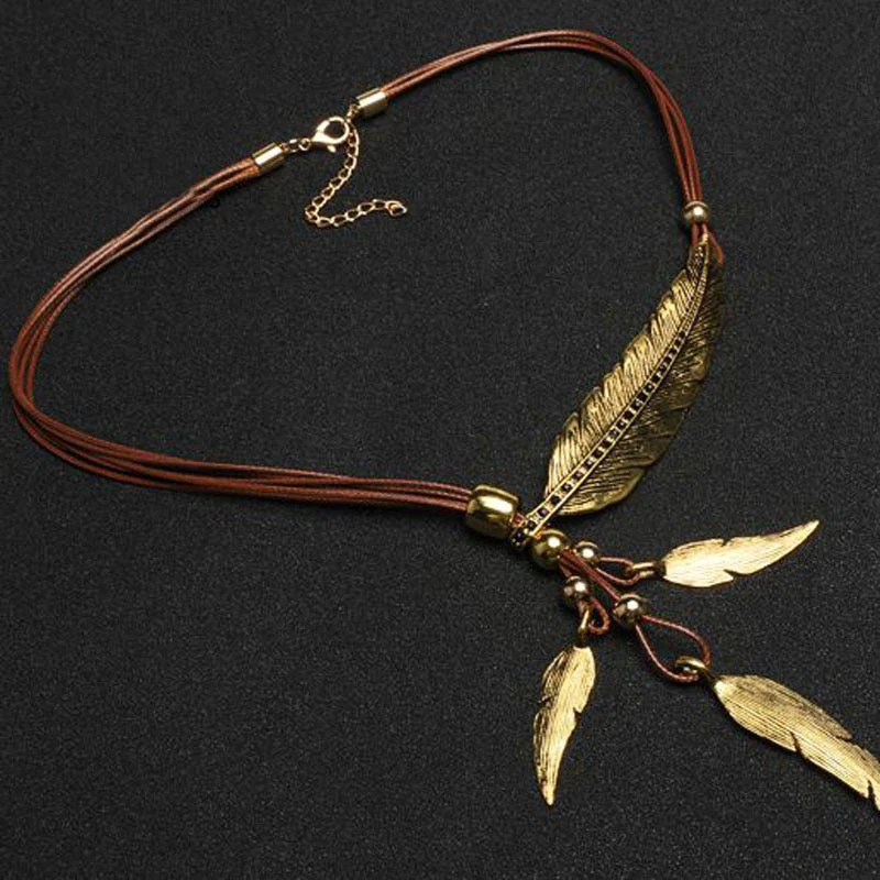 🌊SUMMER HOT SALE✨NATIVE FEATHER WOMEN'S NECKLACE - Image 5