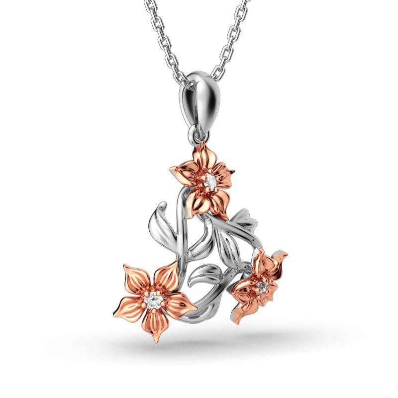 Floral Moissanite Women's Band - Image 9