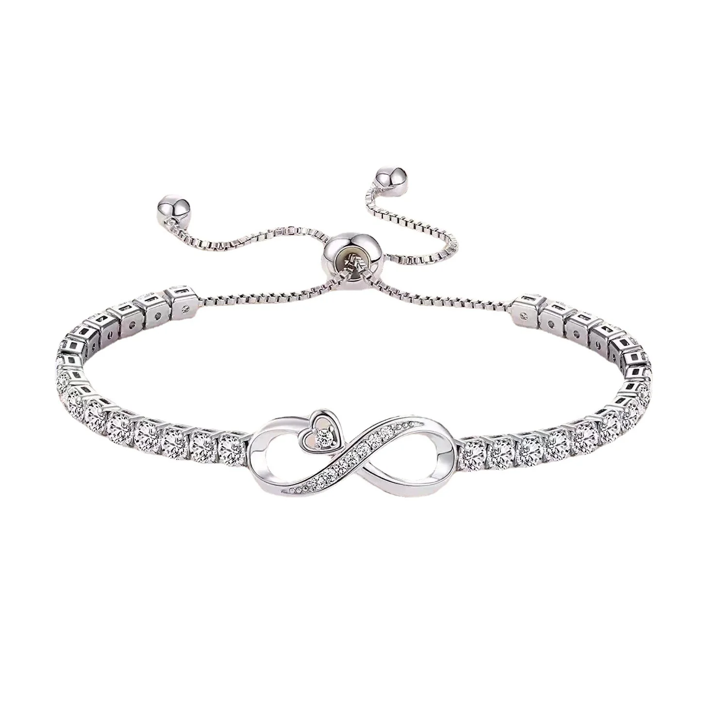 FOR DAUGHTER - I AM ALWAYS WITH YOU DIAMOND BRACELET - Image 2