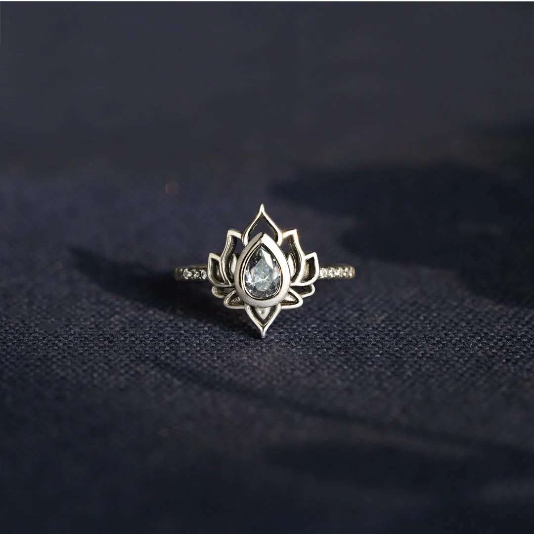 For Daughter No Mud No Lotus Ring - Image 5