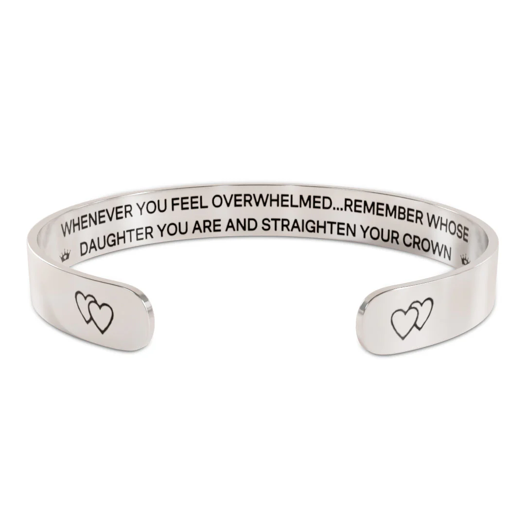 FOR DAUGHTER - WHENEVER YOU FEEL OVERWHELMED REMEMBER WHOSE DAUGHTER YOU ARE - Image 4