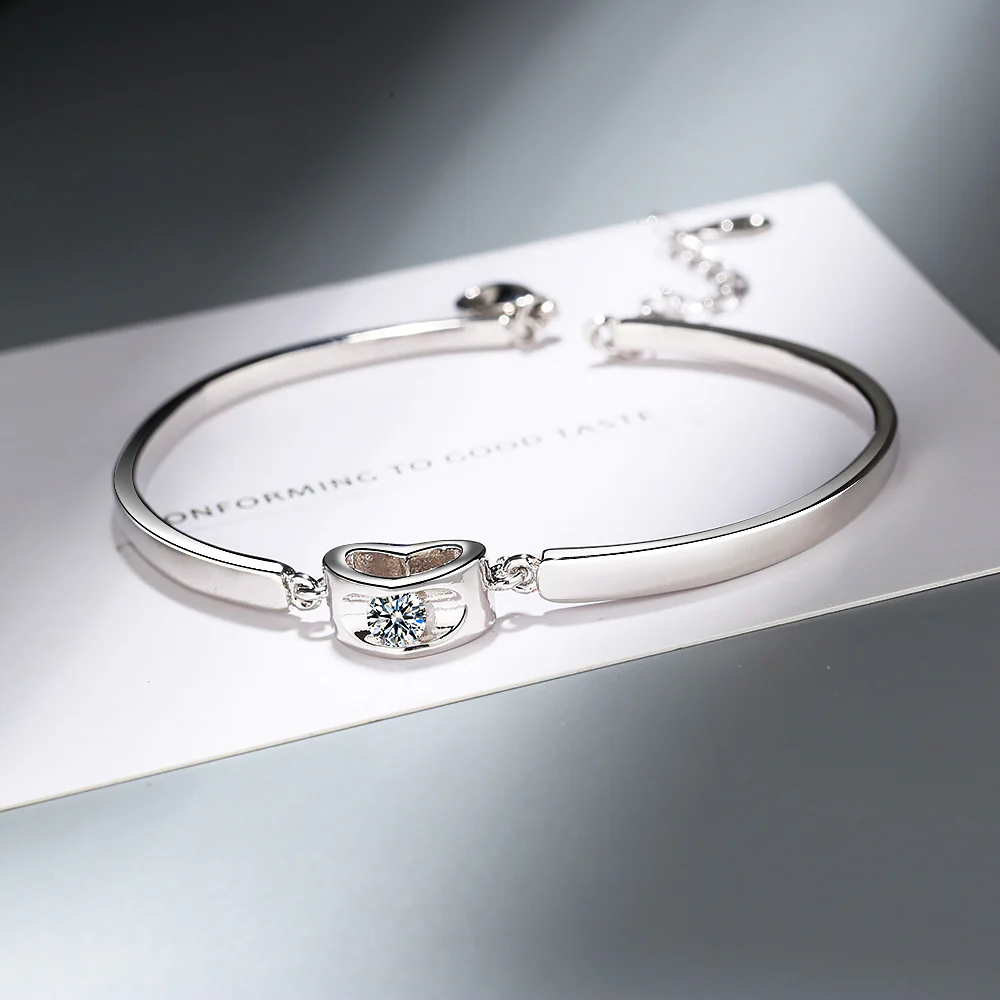 For Love - I Want All Of My Lasts To Be With You Heart Bracelet - Image 6