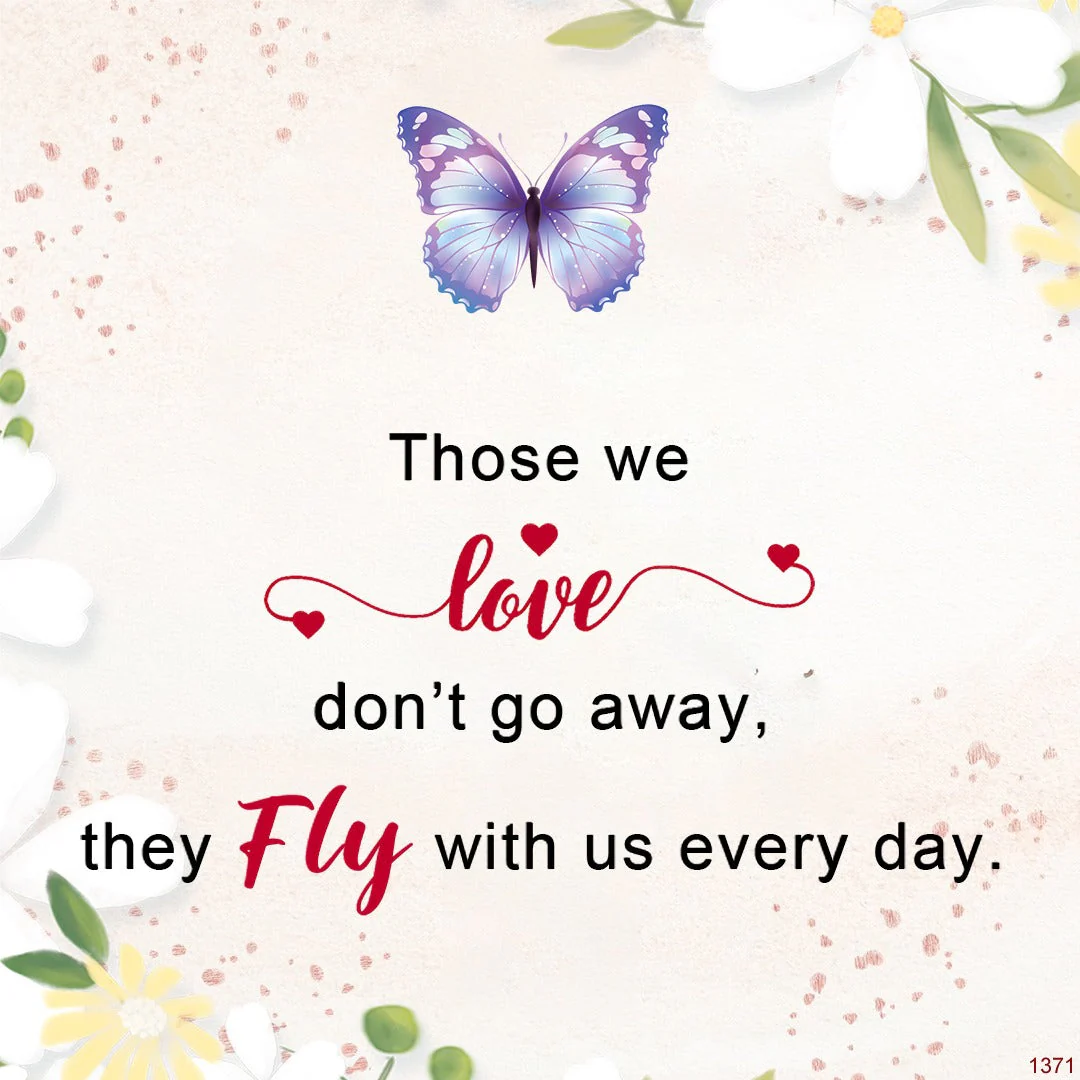 FOR MEMORIAL - THEY FLY WITH US CUSTOM BIRTHSTONE BUTTERFLY RING - Image 9