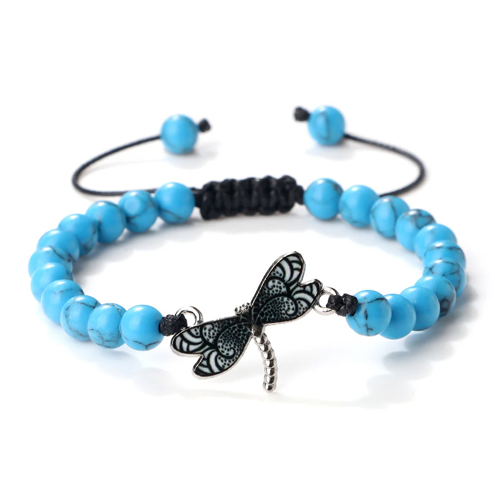FOR MEMORIAL - THEY FLY WITH US EVERY DAY DRAGONFLY BRACELET - Image 8