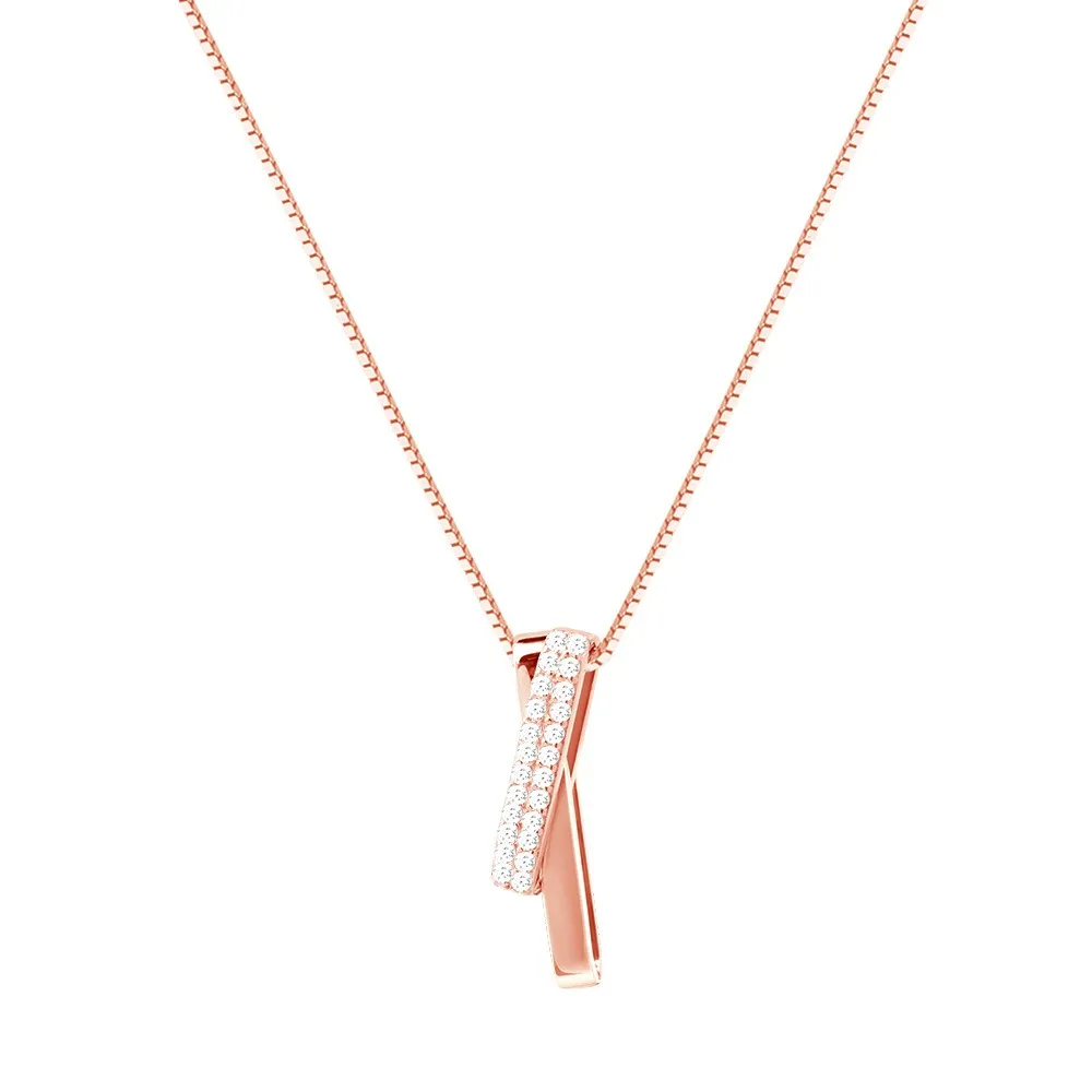 FOR UNBIOLOGICAL DAUGHTER - WE ARE FOREVER LINKED TOGETHER INTERLOCKING NECKLACE - Image 7