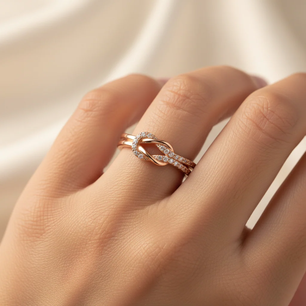 The Love Between Mother And Daughter Is Forever S925 Ring - Image 5