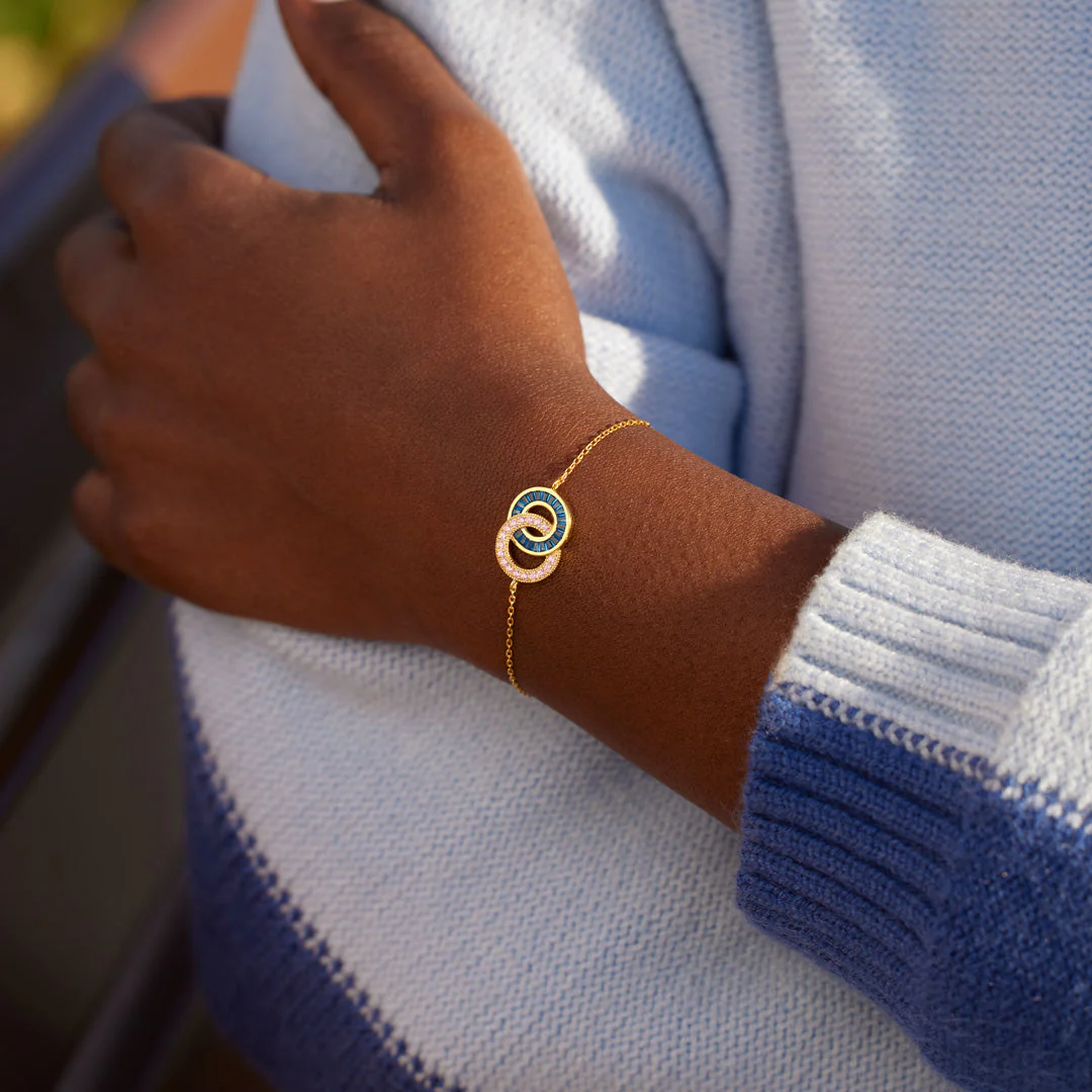 For Friends Unbreakable Bond Linking Circles Bracelet - Image 7