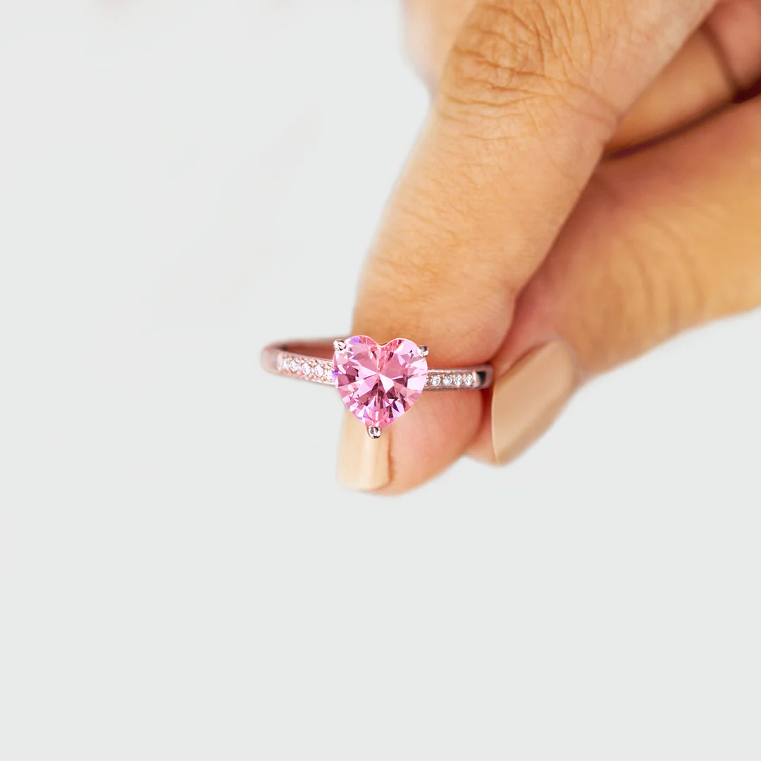 Go With All Your Heart Solitaire Ring - Image 4
