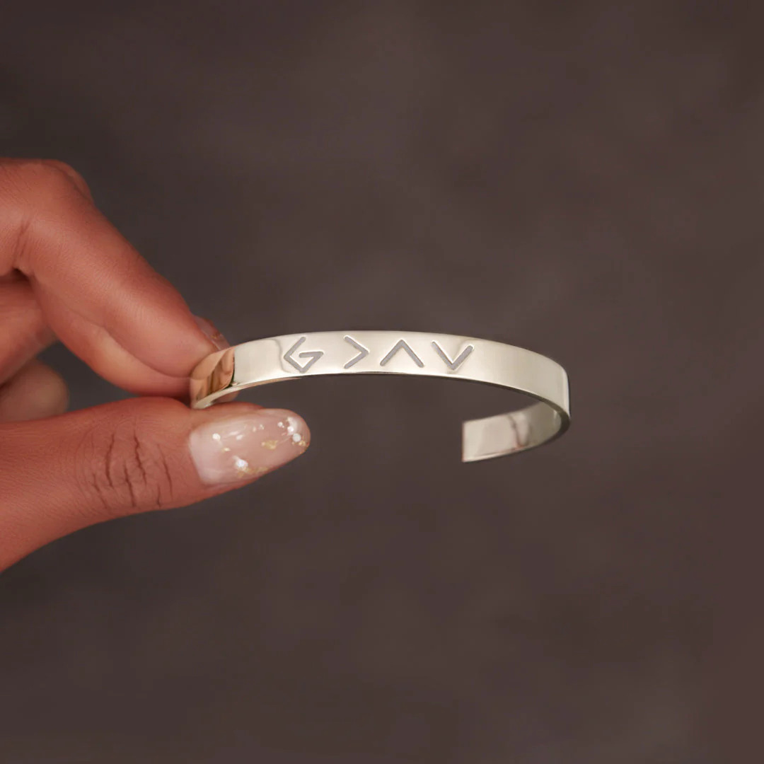 God Is Greater Than The Highs And Lows Bangle - Image 4