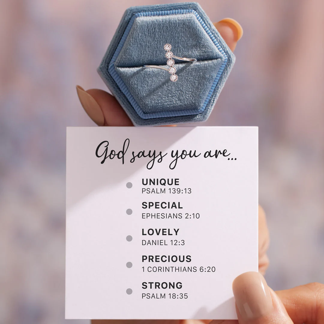 God Says You Are... Dots Ring - Image 3