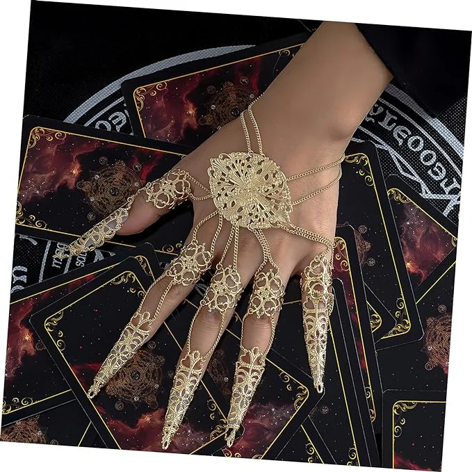 GOTHIC GLOVE METAL CUTOUT BRACELE - Image 9