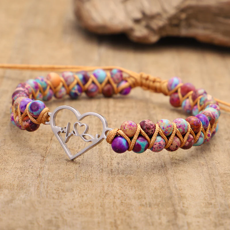 For Granddaughter - For You Are Always In Mine Beads Bracelet - Image 11