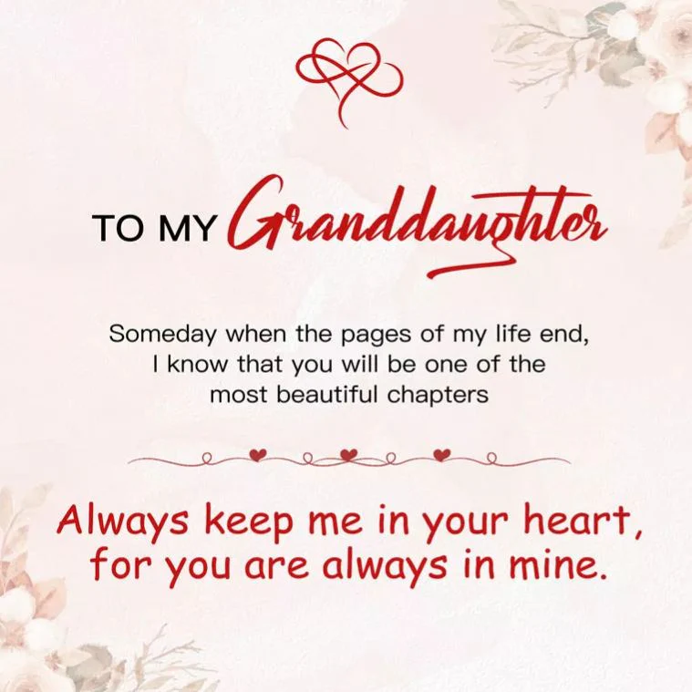 For Granddaughter - For You Are Always In Mine Beads Bracelet - Image 3