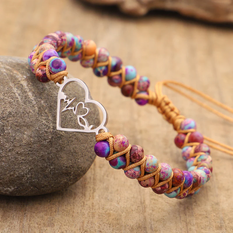 For Granddaughter - For You Are Always In Mine Beads Bracelet - Image 4