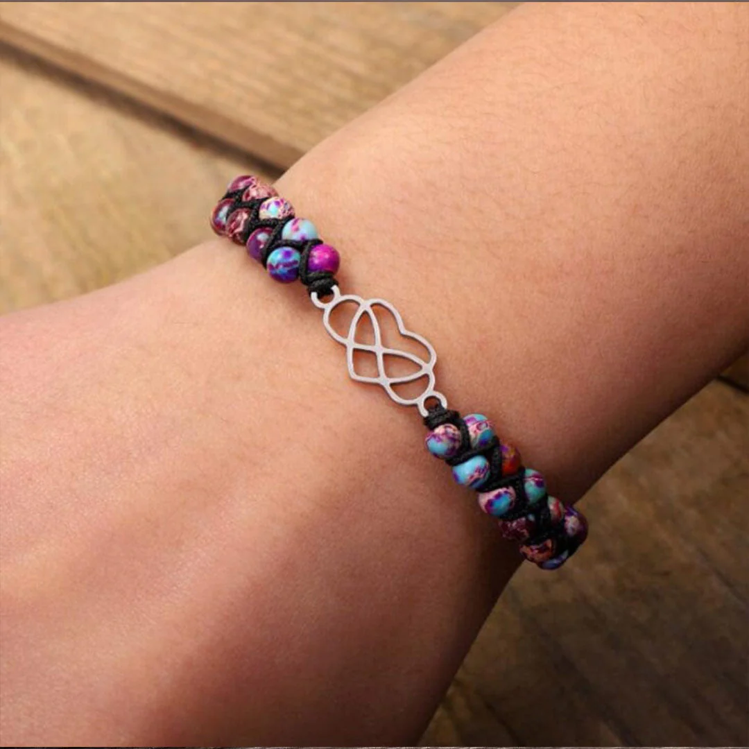 For Granddaughter - For You Are Always In Mine Beads Bracelet - Image 7