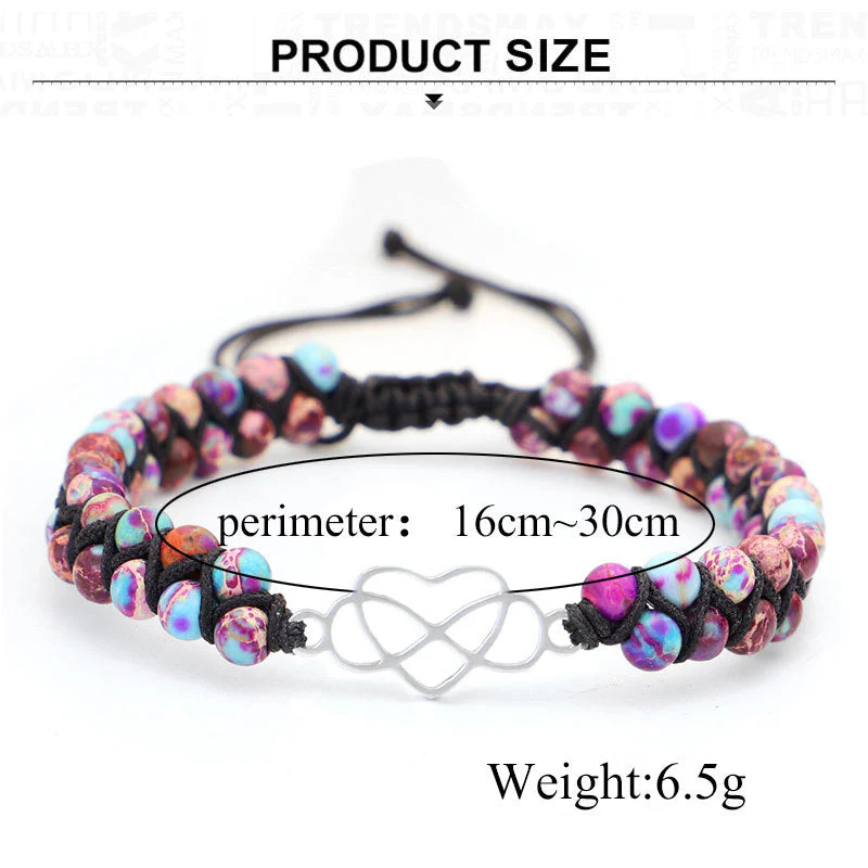 For Granddaughter - For You Are Always In Mine Beads Bracelet - Image 9
