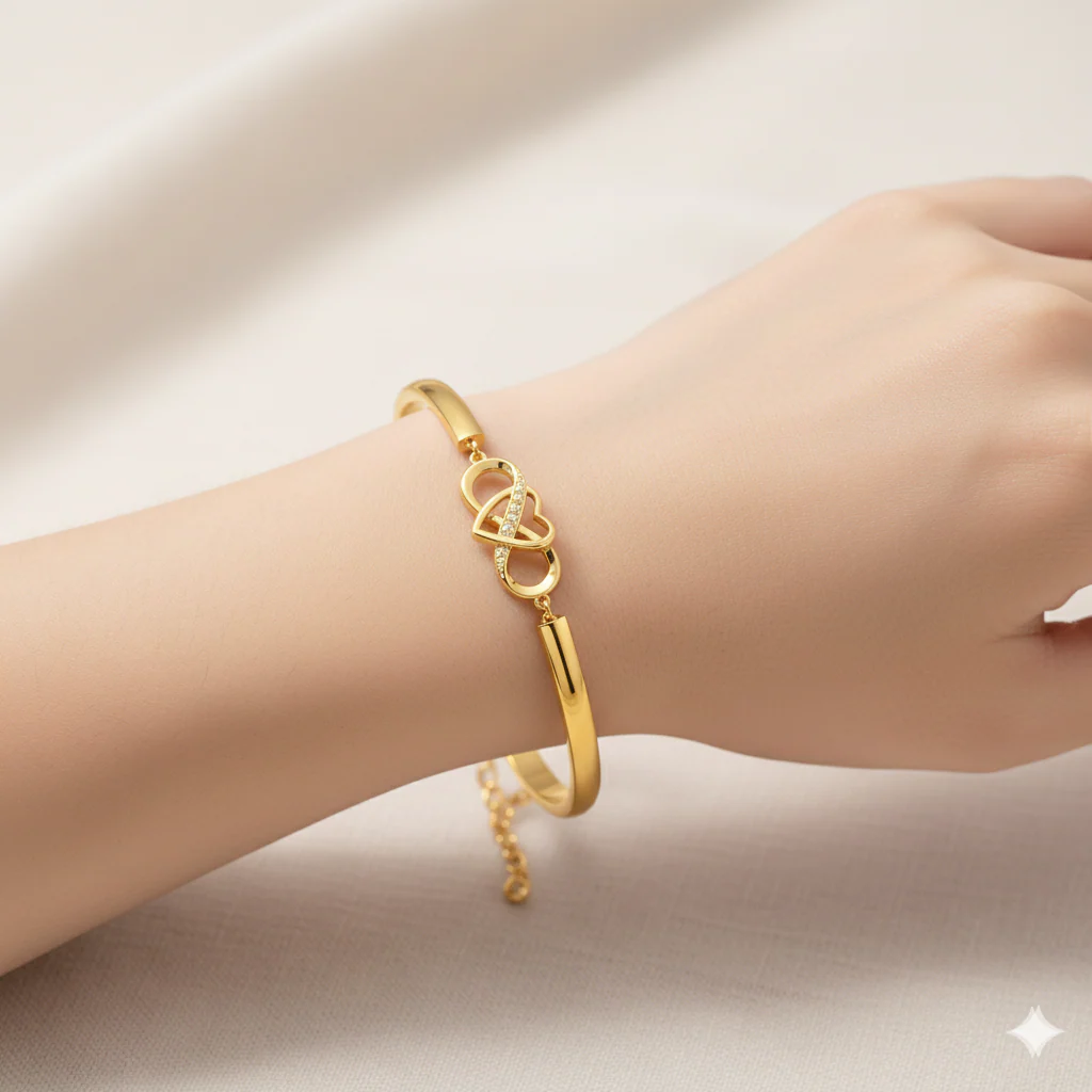 To My Granddaughter - Keep Me In Your Heart Infinity Bracelet - Image 10