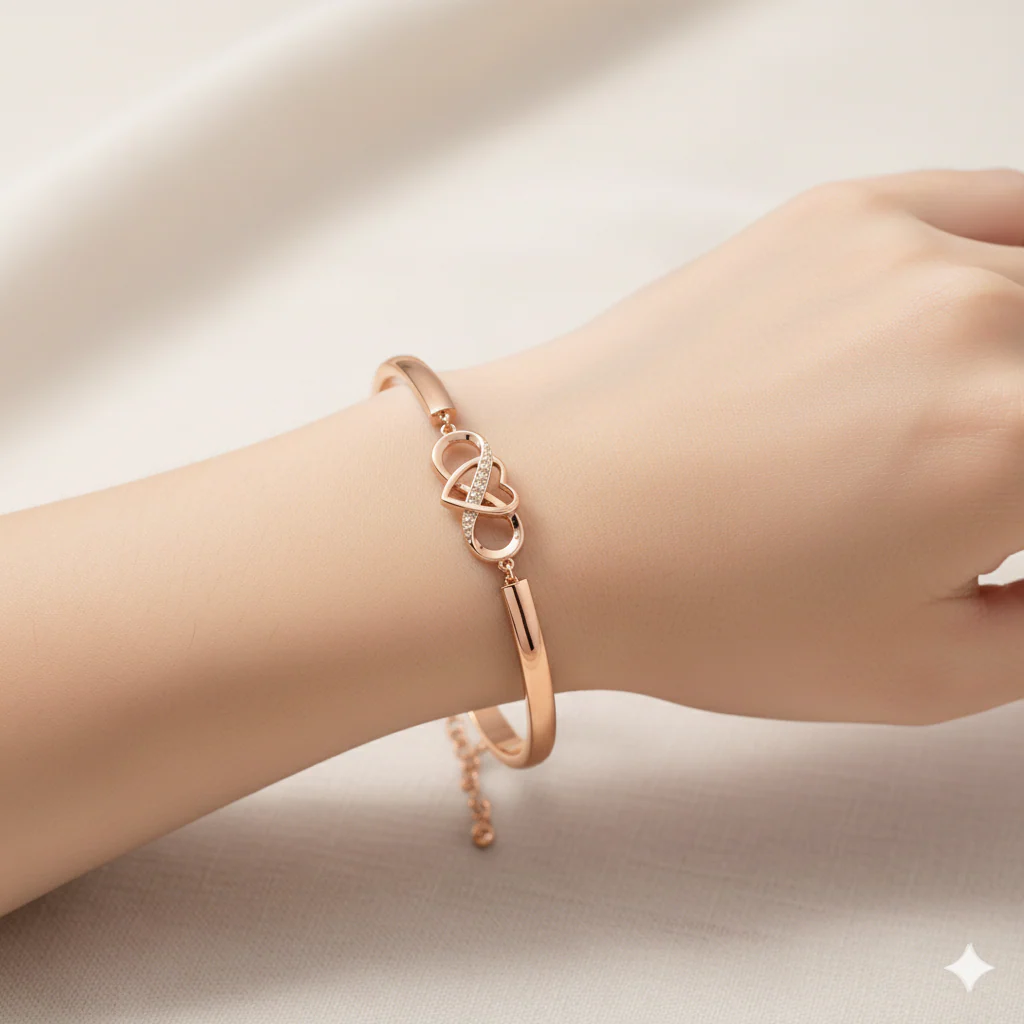 To My Granddaughter - Keep Me In Your Heart Infinity Bracelet - Image 5