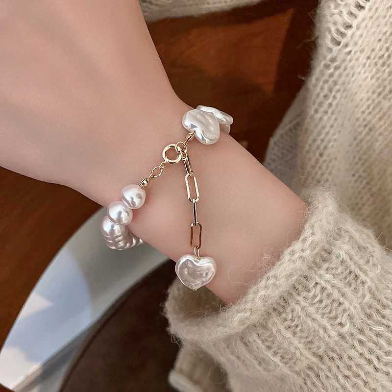 Handmade Elegant Pearl Bracelet - Image 11