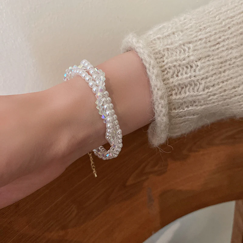 Handmade Elegant Pearl Bracelet - Image 12