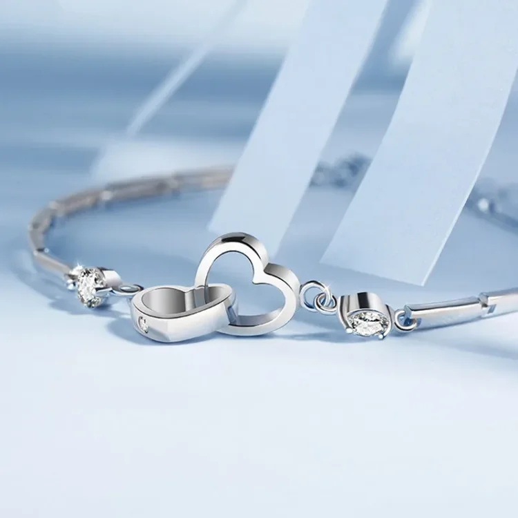 FOR LOVE - INTERLOCKING HEART BRACELET - Image 9
