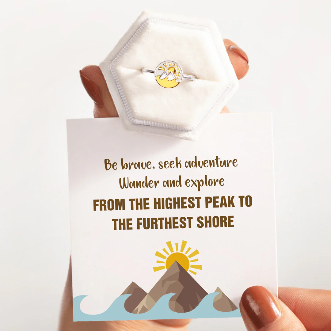 Highest Peak Furthest Shore Mountain & Ocean Ring - Image 3