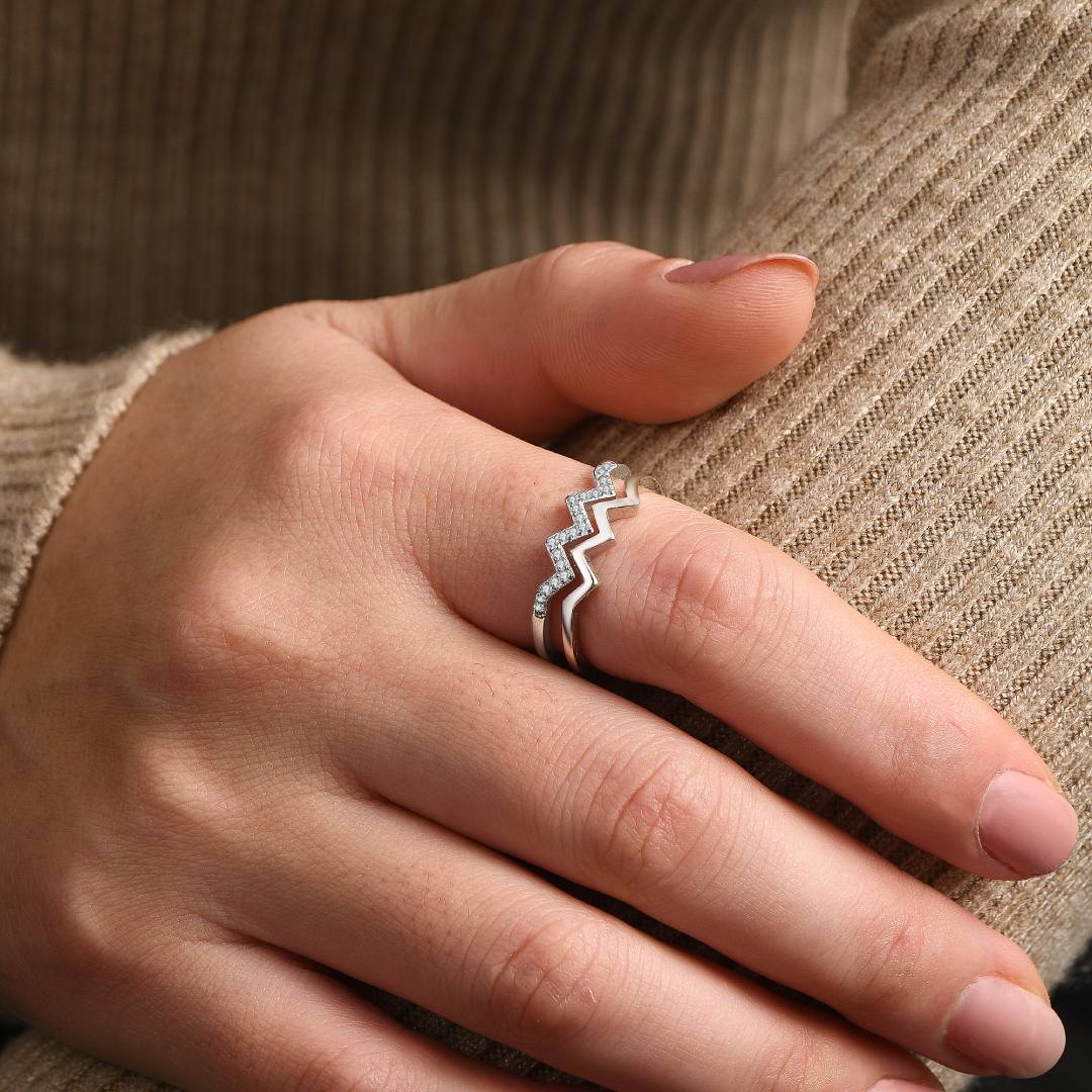 To My Daughter, Highs and Lows Ring - Image 4
