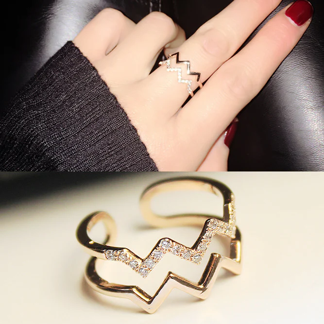 To My Daughter, Highs and Lows Ring - Image 5