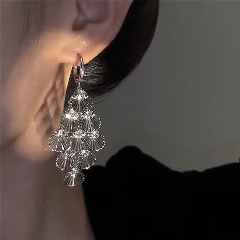 🌸French Style Hollow Leaf Earrings - Image 6