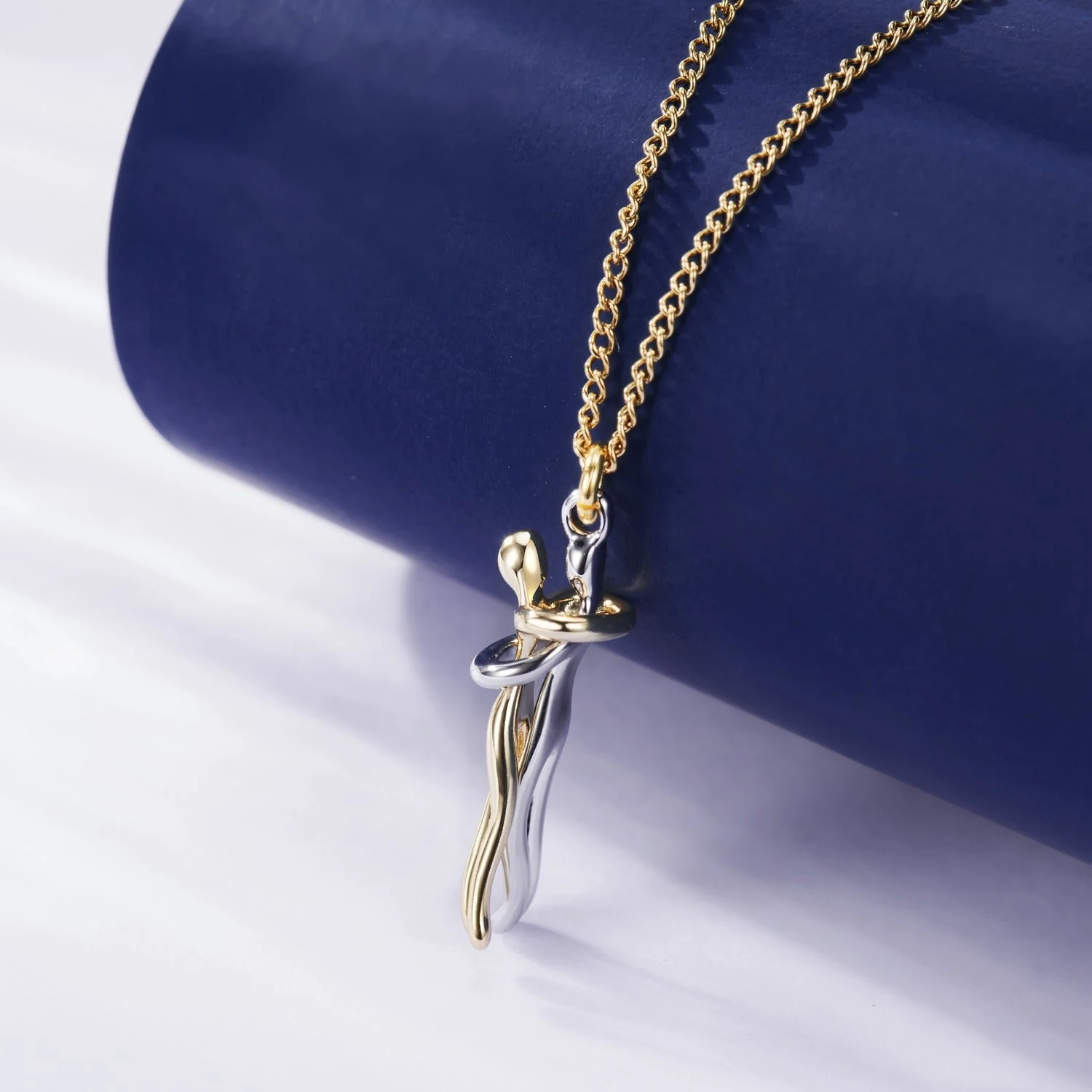 Unity Hug Couple Necklace - Image 3